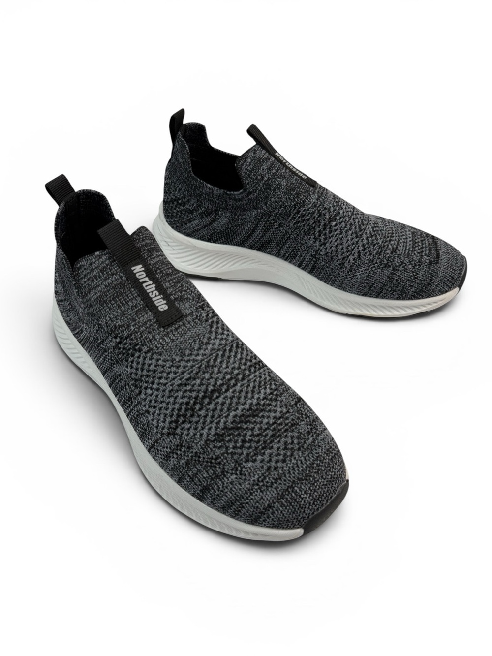 Northside Ponderay Slip-On Sneakers Black Gray Men’s Size 9 - Picture 2 of 9
